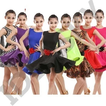 ballroom dancing dresses for kids child kid skirt children professional latin dance wear girls rumba cha cha salsa dancewear