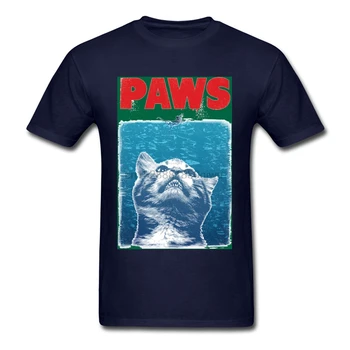 

Paws Neko Cats And Mouse In Ocean Funny Tshirt 3D Rat Dive Kitten Men T Shirt Deisgner April FOOL DAY Gift T-Shirts Boy Cotton