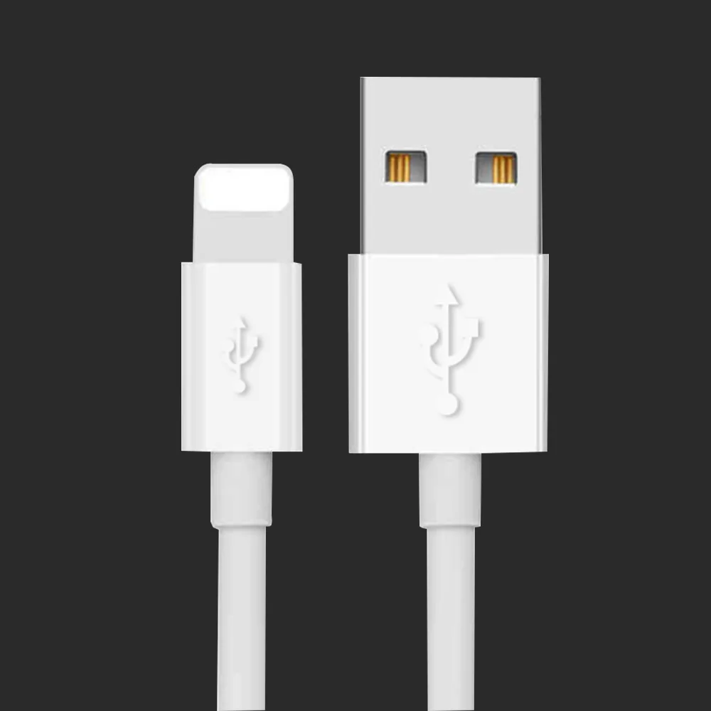 

USB Charge Cable Connector 8 Pin Lighting Data Sync Wire for IPhone X XS MAX XR 8 7 6S 5S 5 Plus Fast Charging Line 1M 3M White