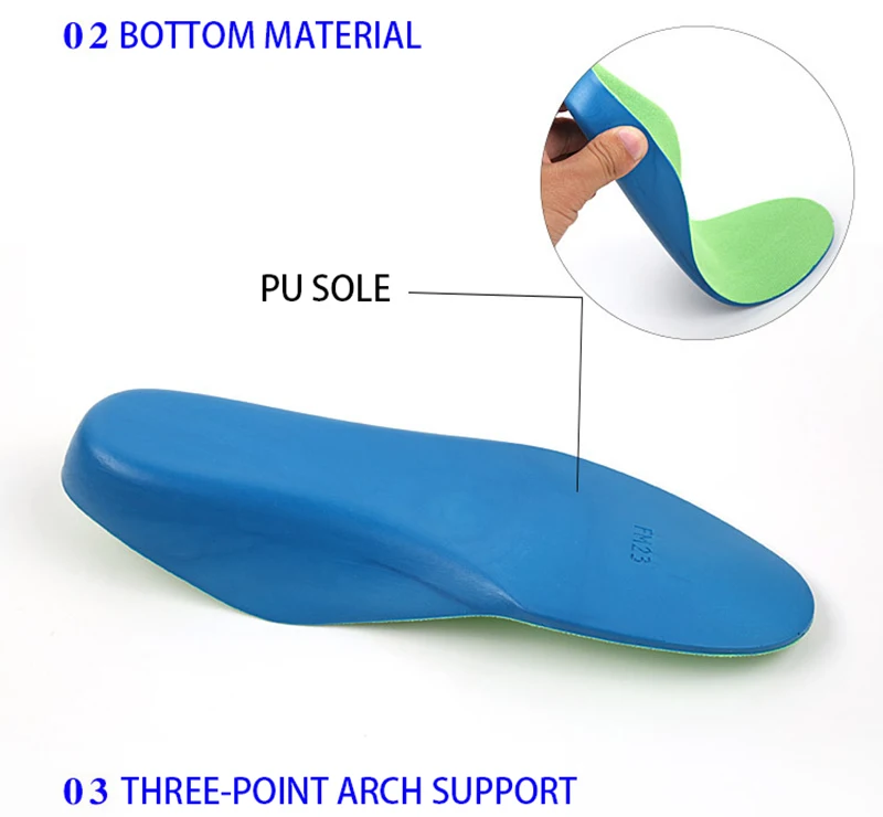 Детская x-leg корректирующая стелька плоская нога корректирующая стелька стельки для ухода за ногами супинатор ортопедические стельки