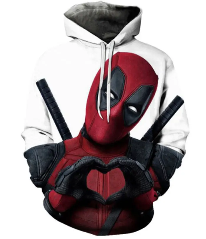 deadpool pullover hoodie