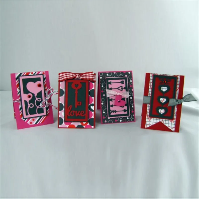 

Naifumodo1 Pcs/lot Metal Cutting Dies Scrapbooking Card Making DIY Embossing Cuts New Craft Rectangular Decorative Card