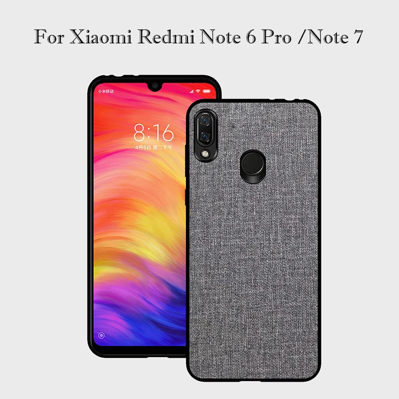 

Soft Frame Hard Back Cover Case for Xiaomi Redmi Note 6 Pro Case 360 Shockproof Ultra Thin Capa for Xiaomi Redmi Note 7 Case