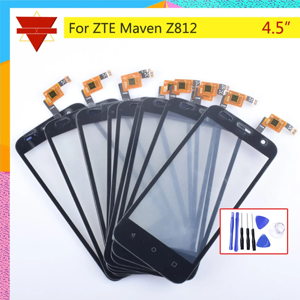 Оригинальный сенсорный экран дигитайзер для ZTE maven Z812 Сенсорная панель Сенсорный