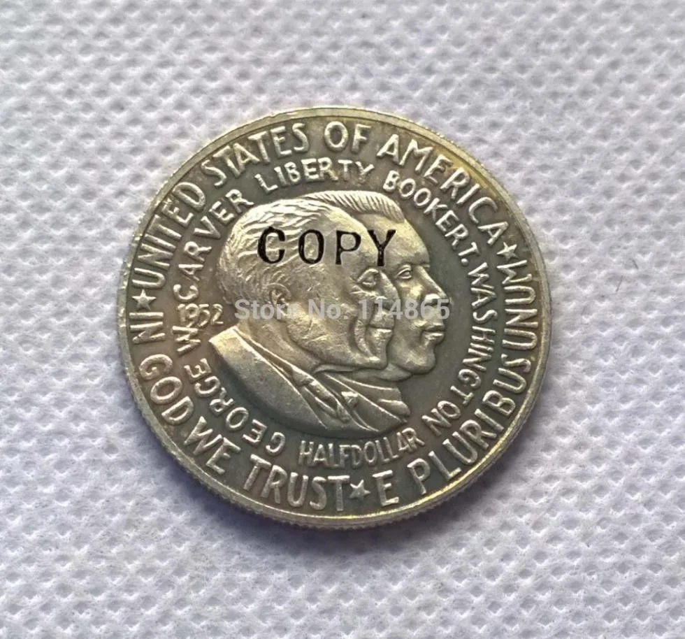 

1952 Washington Carver Comm Half Dollar COIN COPY commemorative coins-replica coins medal coins collectibles