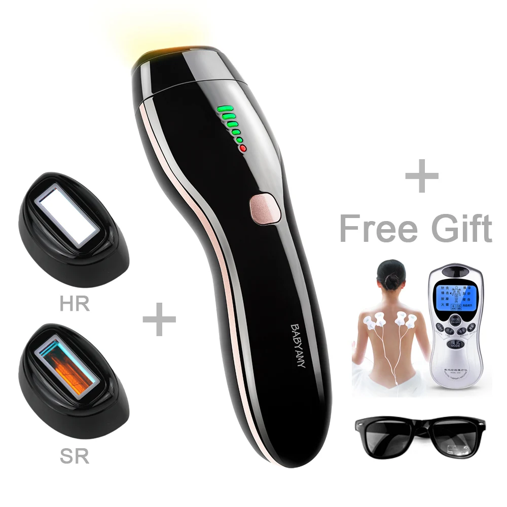 

3 in 1 IPL Laser Permanent Hair Removal Machine Laser Epilator Depilador 400000 flashes for Face Body Armpit Bikini Leg Underarm