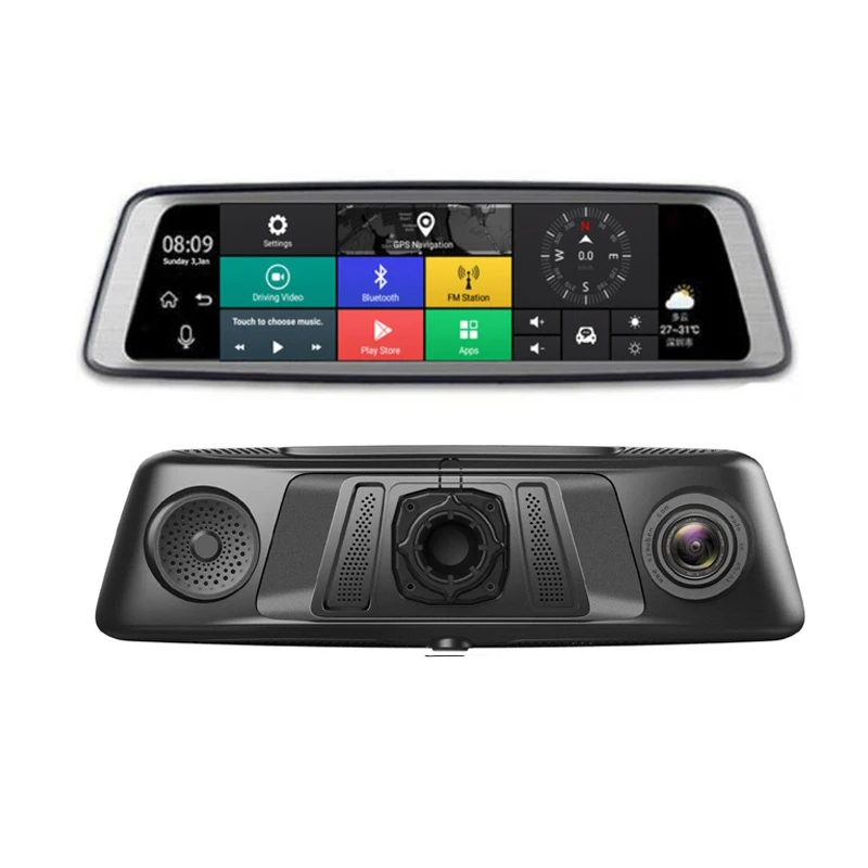 

10" IPS Touch 4G Special Car DVR Mirror Android GPS Navigation Wifi Camera Bluetooth WIFI ADAS Car Assist dual Lens Dash Cam