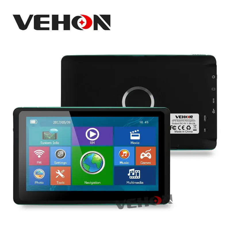 

VEHVEN 7 inch GPS Navigation HD Capacitive Screen 16GB 256M DDR 800MHZ Map Russia/Belarus/Spain/ Europe/USA Truck Car Navigation