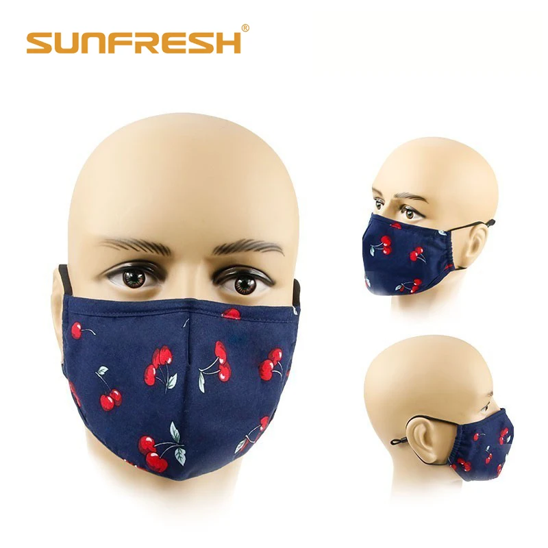 Противопылевая маска хлопковая маска для лица черная маска рот мода PM2.5 фильтр с активированным углем Анти-холодная свободная дышащая