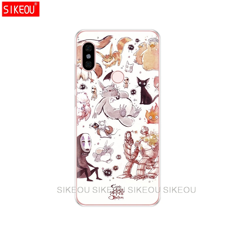 Силиконовый чехол для телефона Xiaomi redmi 5 4 1 1s 2 3 3s pro PLUS note 4X 4A 5A totoro|Бамперы| |