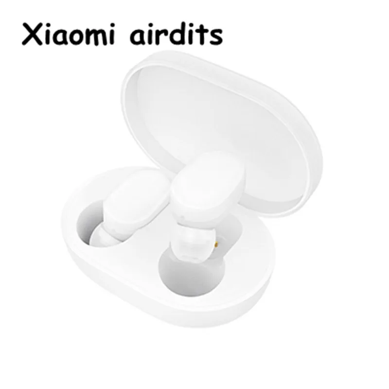 Xiaomi Redmi AirDots TWS беспроводной Bluetooth 5,0 наушники DSP с микрофоном Handsfree Charge Box Беспроводная гарнитура управление Ai - Цвет: Xiaomi Airdots