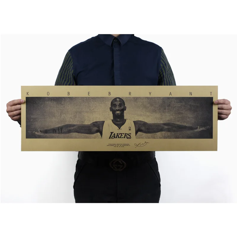 Nba نجم kb 24 كوبي براينت أجنحة خمر المشارك الرجعية كرافت ورقة مقهى ديكور المنزل اللوحة جدار ملصقا 72.5x24 سنتيمتر Nba نجم kb 24 كوبي براينت أجنحة خمر المشارك الرجعية كرافت ورقة مقهى ديكور المنزل اللوحة جدار ملصقا 72.5x24 سنتيمتر