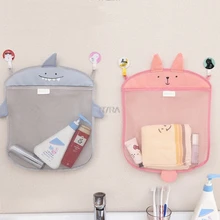 40 35cm Baby Bathroom Mesh Bag Child Bath font b Toy b font Bag Net Waterproof