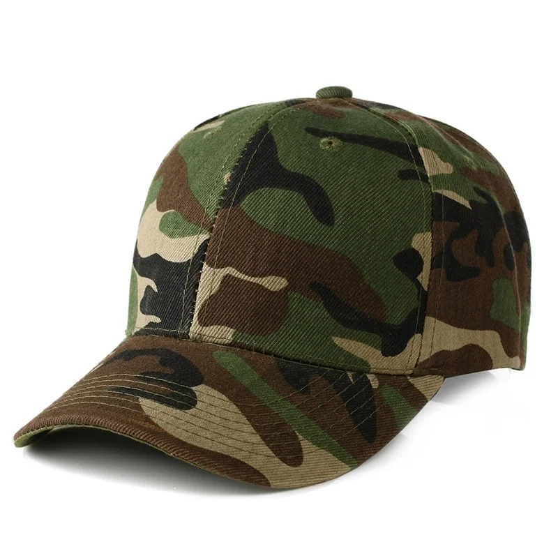 

Army Military Camo Cap Baseball Casquette Camouflage Hats For Men Women Hunting Fishing Outdoor Activities Green