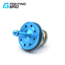 FightingBro Piston Head 8 Holes Silent Airsoft Accessories Paintball Outdoor Sports Air Guns CNC Aluminum