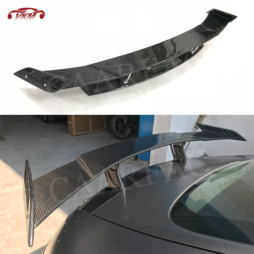 

Carbon Fiber Rear Spoiler For Mercedes Benz AMG GT AMG GTS AMG GTR Coupe 2 Door 2015-2018/2019 UP FRP Rear Trunk Spoiler