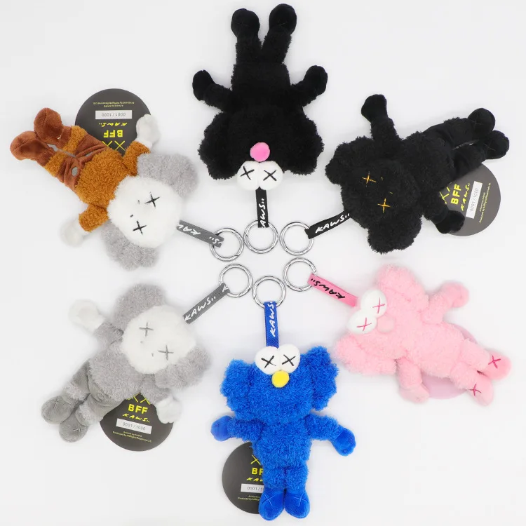 

mand Kawaii planet Keychains dolls hand-done Cute Lovely decoration christmas gift BFF Street Art Plush Dolls