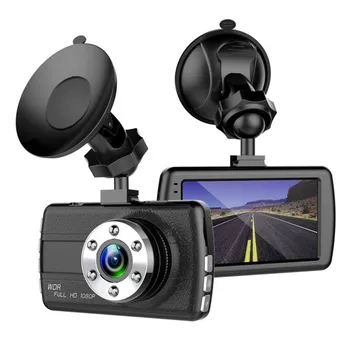 

Car DVR Dash Camera 1080P Car Recorder 3 inch 150 Degree 6 Led Dashcam Two lens Dash Cam Dvrs Night Vision Auto Video Dashcam