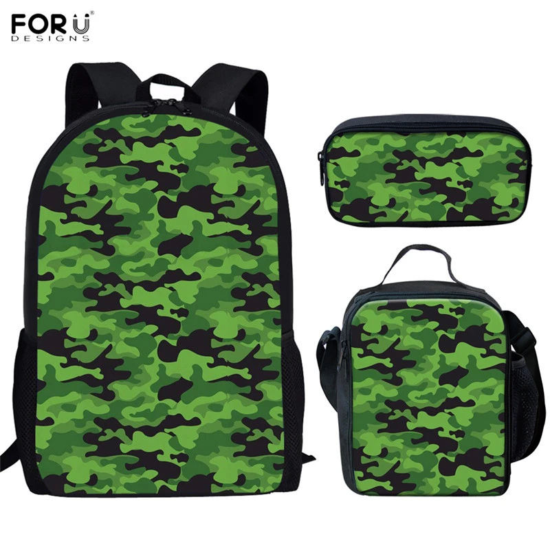 Punk Bag Camouflage Laptop Backpack Women Backpack Men Camo Waterproof Backpack Travel Backpack Hipster Backpack 90s Hip Hop Clothing