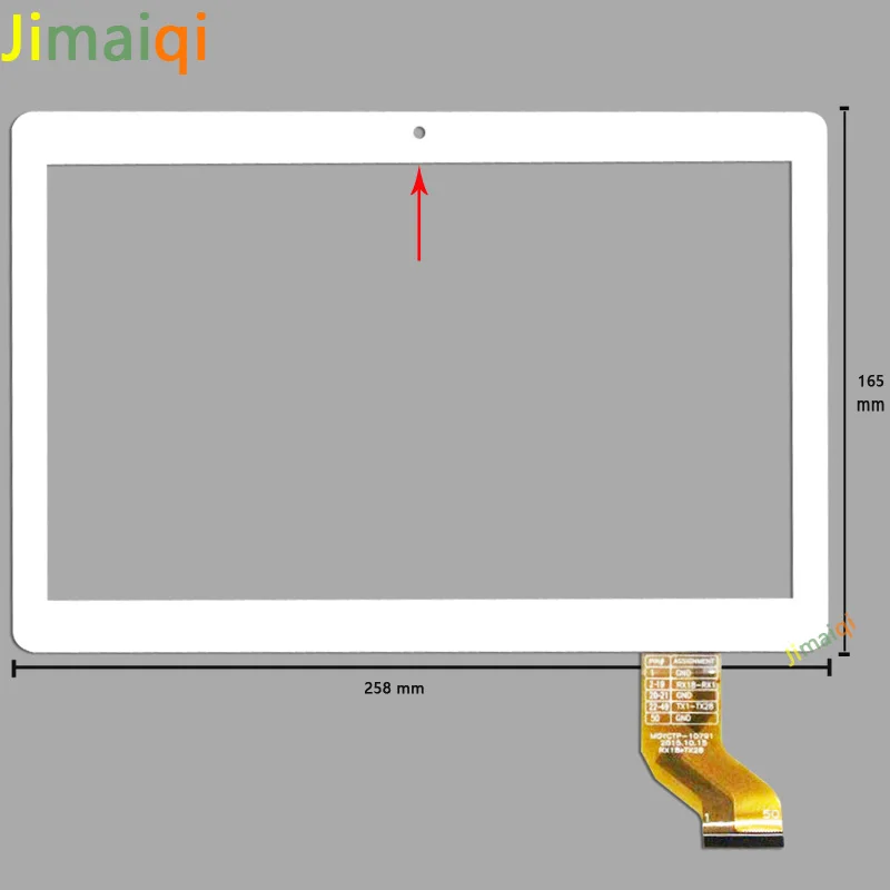Сенсорный экран для 10,1 дюймов MGYCTP-10791 планшетный компьютер внешняя Сенсорная панель дигитайзер стекло сенсор Запасная часть