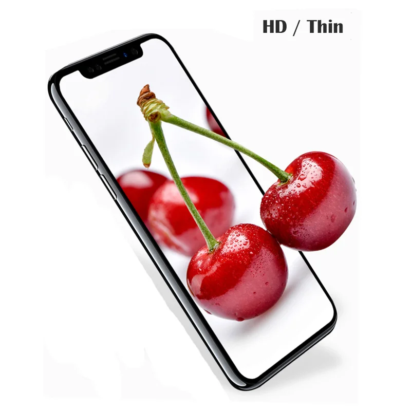 GerTong Передняя пленка Закаленное стекло для iPhone 5S 7 6 6S X 5 SE 8 Plus защита экрана полное