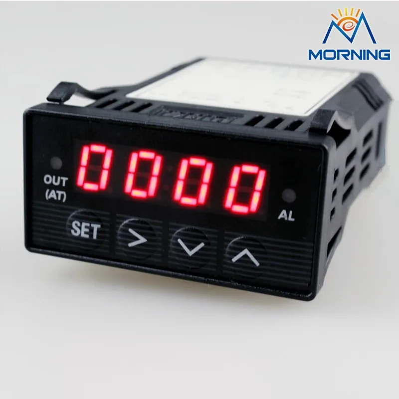 

power supply DC 24V  LED red display mini temperature controller 7100 with 10 terminals alarm output