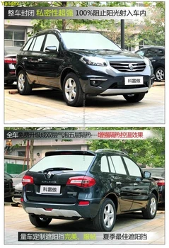 

Yandex for Renault Koleos dedicated car windshield sunshade sun visor thicker skylight sun baffle sunscreen