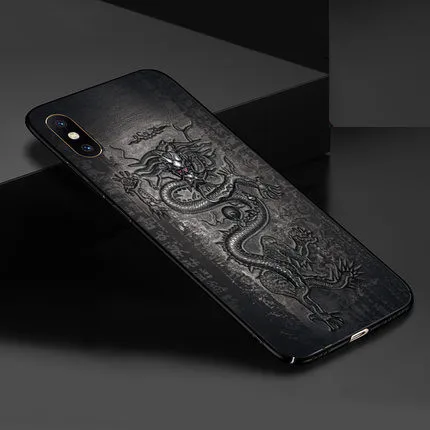 Чехол xiaomi mi 9 с рисунком для xiaomi mi 8 mi 8 mi 9 mi x2s mi x 2s mi x 3 2 max 3 redmi Note 5 note6 note 7 mi 6 a2 play cover - Цвет: Gray Dragon