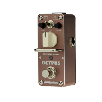 

AROMA AOS-3 Octpus Electric Guitar Pedal Polyphonic Octave Guitar Effect Pedal Mini Single Effect Guitar Parts & Accessories
