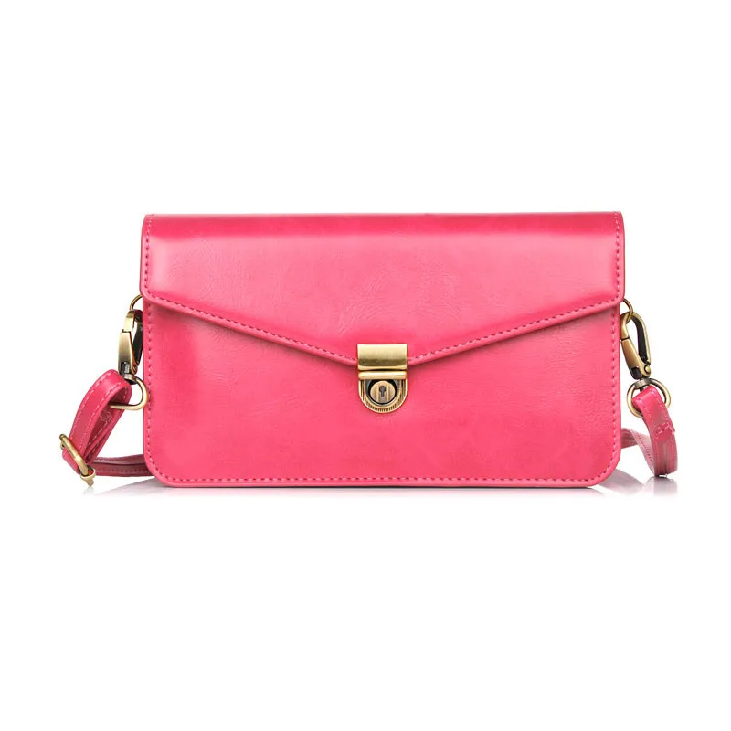 Luxury Colorful Phone Bag Universal PU Leather Pouch Crossbody Small Bags for iPhone 11 11pro max X XS Max XR 6 7 8 Plus Case case for iphone 7