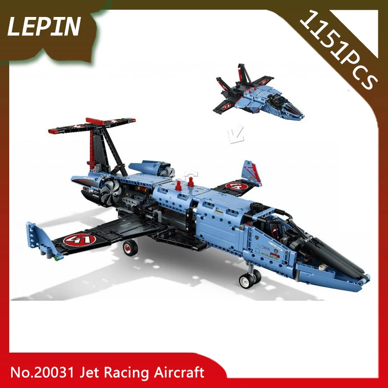 

Doinbby Store 20031 1151Pcs with original box Technic Series Jet racing aircraft Model Building Blocks Compatible with Legoings