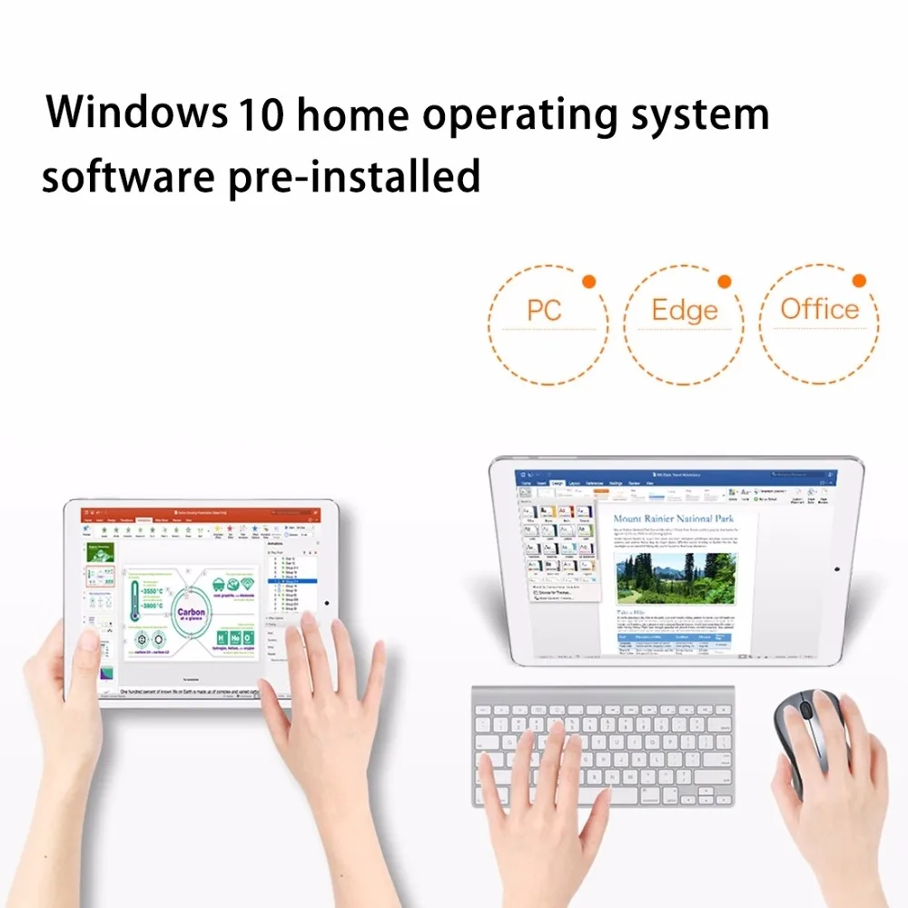 Оригинальный 9.7 дюймов Teclast X98 PLUS II планшет процессор Intel Cherry Trail X5 Windows 10 Home +
