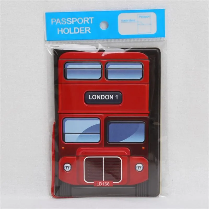 Red London Bus Passport Holder (2)
