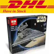Modular LEPIN 05027 3250Pcs Star Wars Imperial Star Destroyer UCS Model Building Kit Minifigure Blocks Brick Compatible 10030