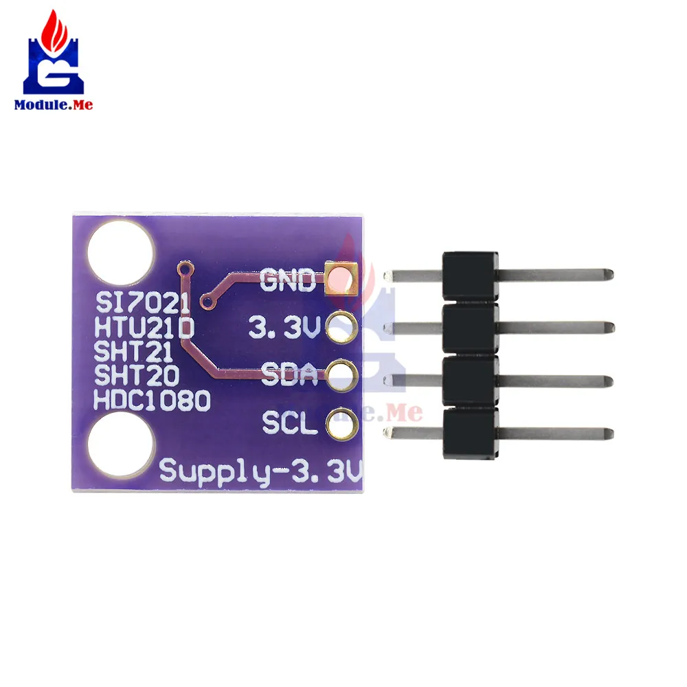 Датчик температуры и влажности Φ I2C Замена модуля SHT21 SI7021 HDC1080 набор для