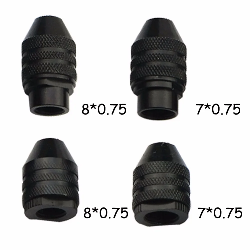 4-types-Multi-Chuck-Keyless-For-Dremel-Rotary-Tools-0-3-3-2mm-Keyless-Drill-Bit