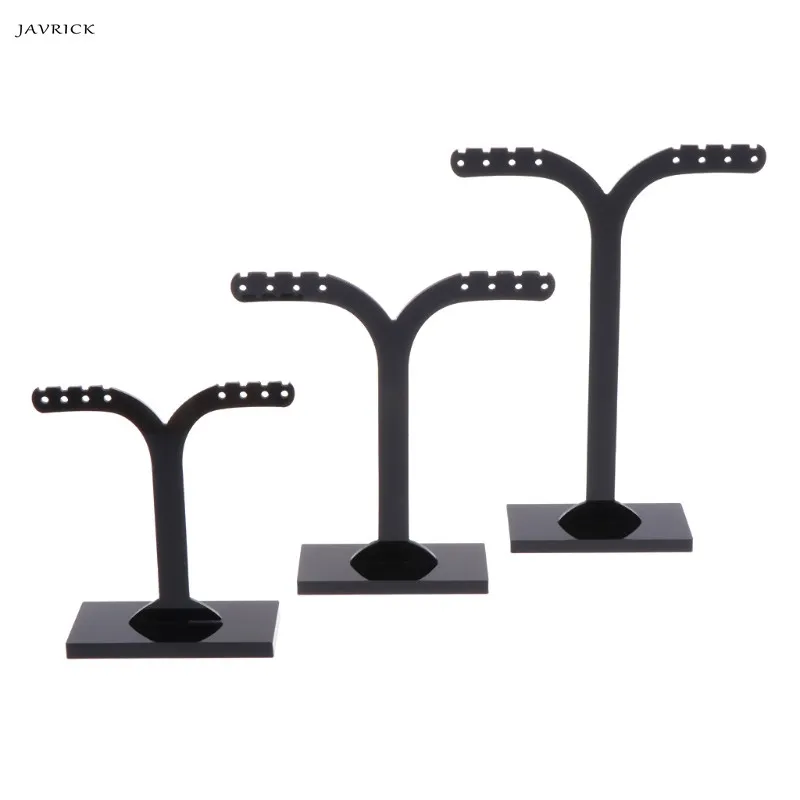 JAVRICK 1 Set 3 Size Acrylic Earrings Cup/Arrow/Branch/Light Shaped Display Shelf Stand Holder Jewelry Organizer Rack JAVRICK 1 Set 3 Size Acrylic Earrings Cup/Arrow/Branch/Light Shaped Display Shelf Stand Holder Jewelry Organizer Rack