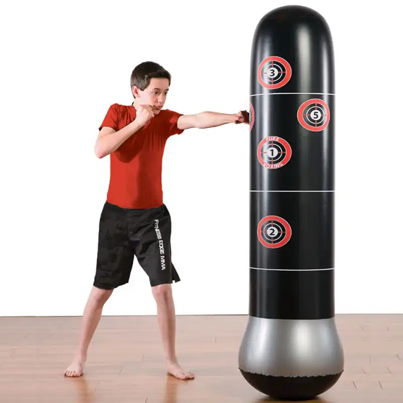 Whole Portable Kids Men Women 1 6m Inflatable Tumbler Kickboxing Punching Bag Sand Bags Stand Home Gym Fitness Equipment Whole Portable Kids Men Women 1 6m Inflatable Tumbler Kickboxing Punching Bag Sand Bags Stand Home Gym Fitness Equipment