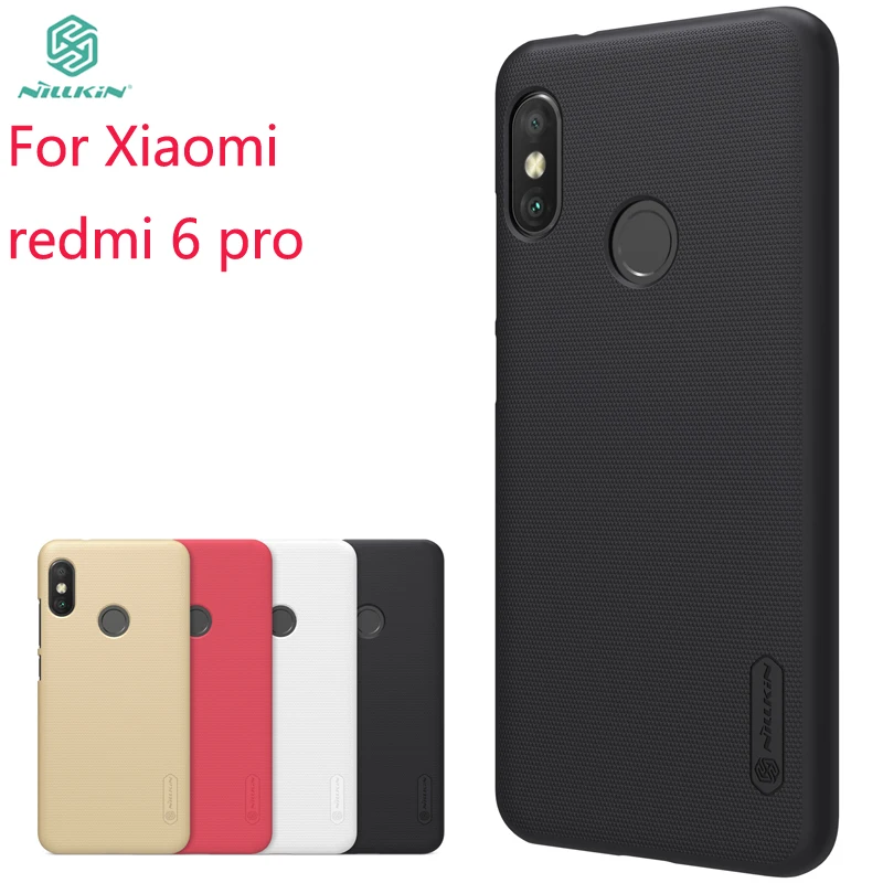 

For Xiaomi redmi 6 pro /xiaomi mi a2 lite Case Cover NILLKIN Pc Hard Case For Xiaomi redmi 6 pro/mi a2 lite Fitted Cases 5.84''
