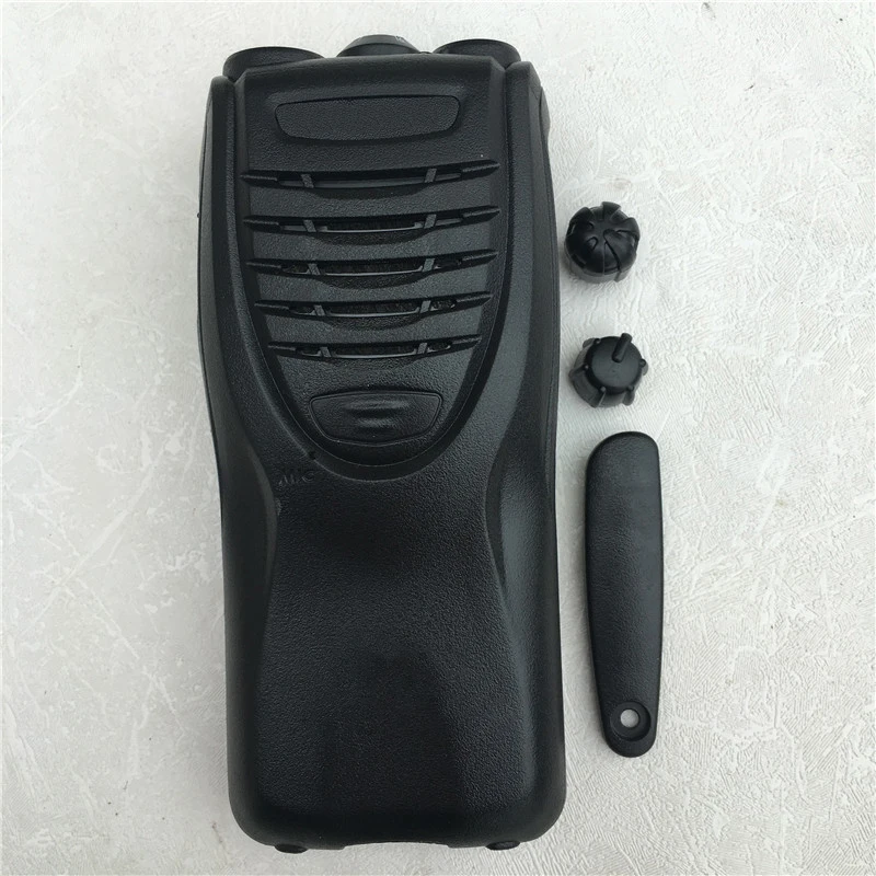 10pcs/lot the front case housing shell for kenwood tk3307 tk2307 tk 2302 walkie talkie for replacement