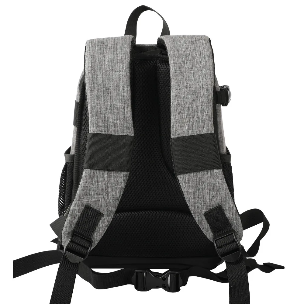para Mulheres dos Homens Preta à Prova Capa de Chuva para Canon Anti-roubo Foto Camear Ombros Bolsa Cinza Mochila d' Água w - Nikon Sony Dslr - Image 4