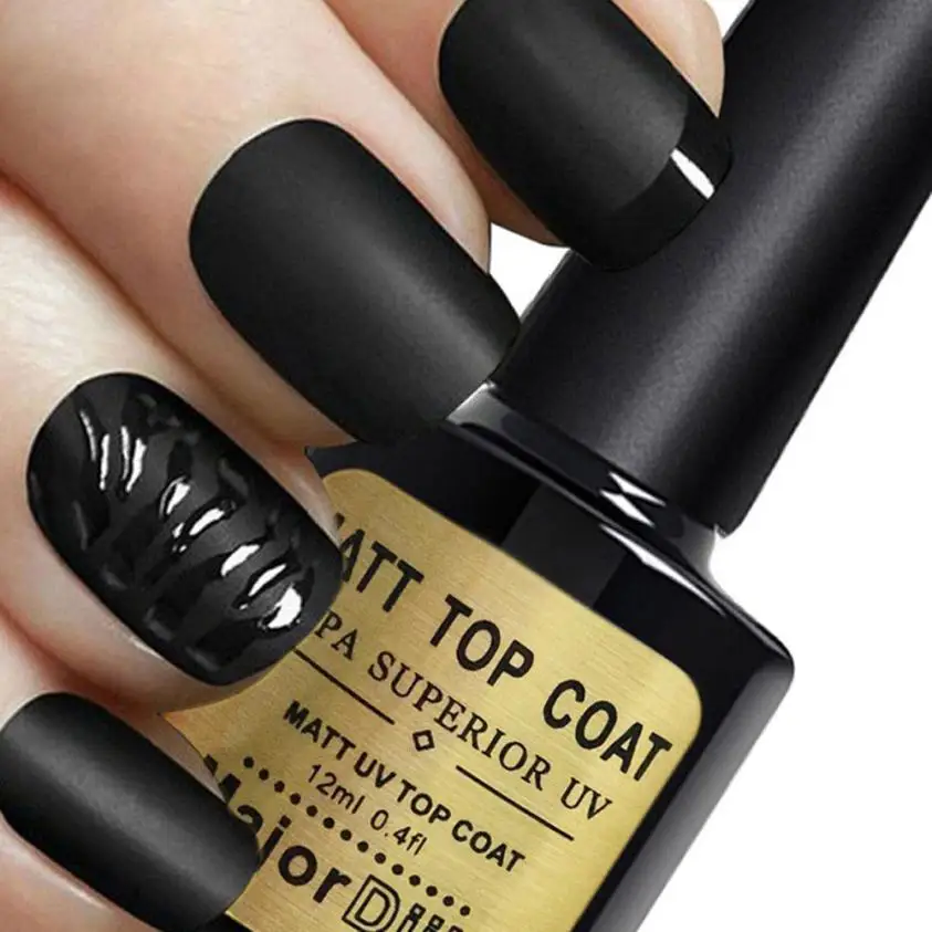 

MAJOR DIJIT 12ml Matt Uv Top Coat Diamond Nail Gel Polish Primer Nail Art 2U0207