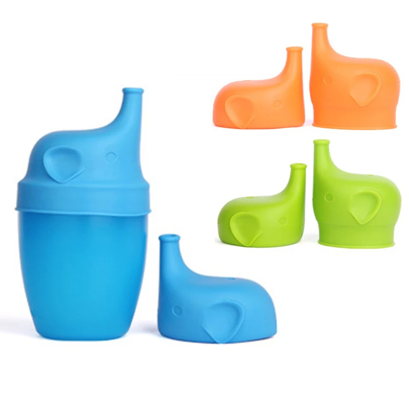 

1pcs New Arrival Silicone Sippy Lids Make Most Cups a Sippy Cup Leak Proof Safety For Kids Approx 6.3*6.3*7.5cm