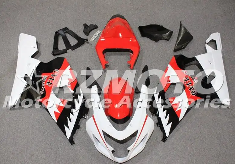

New Motorbike Fairings Kit Fit For Suzuki GSXR600 GSXR750 GSXR-600 750 04 05 K4 2004 2005 ABS Plastic Custom Shark