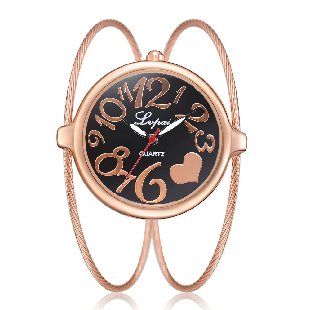 Lypai Women Bangle Circle Bracelet Watch Fashion Brand Rose Gold Quartz Wristwatches Ladies Dress Sport Watch relogio masculino Lypai Women Bangle Circle Bracelet Watch Fashion Brand Rose Gold Quartz Wristwatches Ladies Dress Sport Watch relogio masculino