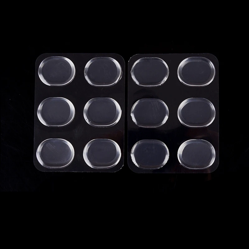 

12Pcs/set Transparent Snare Drum Mute Pad Drum Damper Gel Pads Snare Drum Muffler Mute Percussion Instrument Accessorie