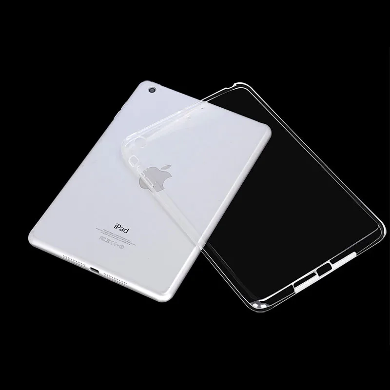 Женский чехол для iPad Mini 1/2/3 7 9 дюйма прозрачные защитные чехлы планшетов черные