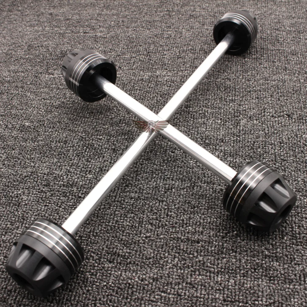 

For YAMAHA MT10 MT-10 2016 2017 Motorcycle CNC Aluminum Front & Rear Axle Fork Crash Sliders Wheel Protector