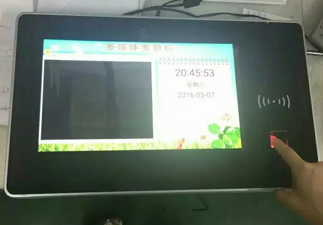 

Performance Software touch interactive High biometric Facial/fingerprint Recognition attendance