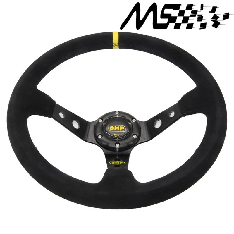 

14inch 350mm OMP Deep Corn Drifting Steering Wheel / Suede Leather Steering wheels